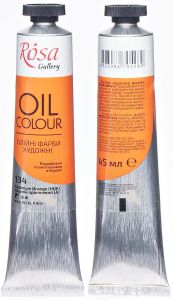 Rosa Gallery farba olejna Oil colour nr 134 cadmium orange 45 ml